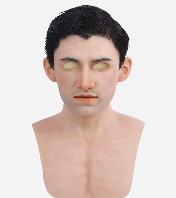 Michael Realistic Mask with Black Hair