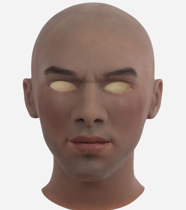 Silicone Dark Male Mask - Leo