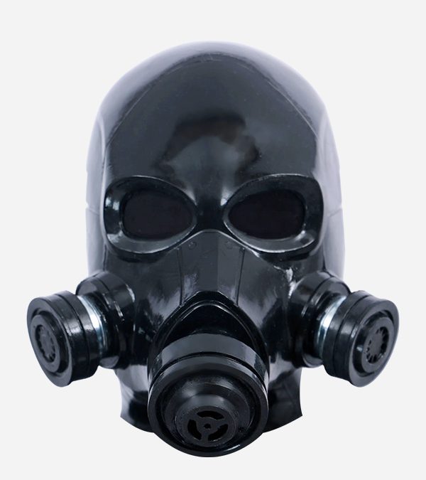 Silicone Full-Face Gas Mask – Shadow Reaper