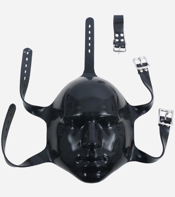 Glossy Full-Face Silicone Hood
