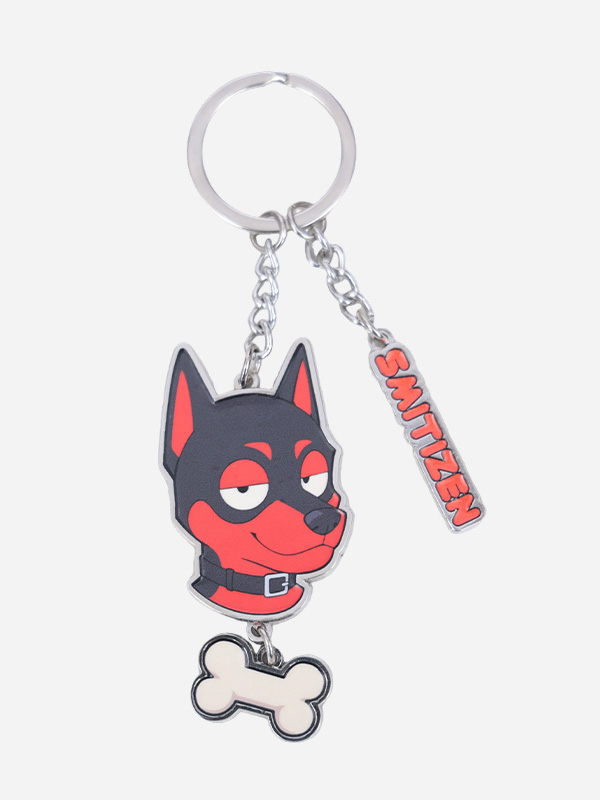 keychain–red-black-puppy2_1221