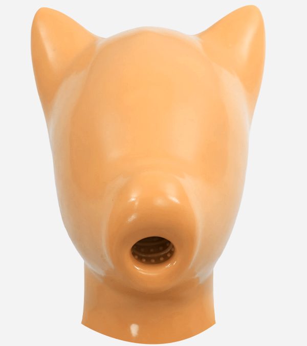 Orange Silicone Short Ears Drone Hood