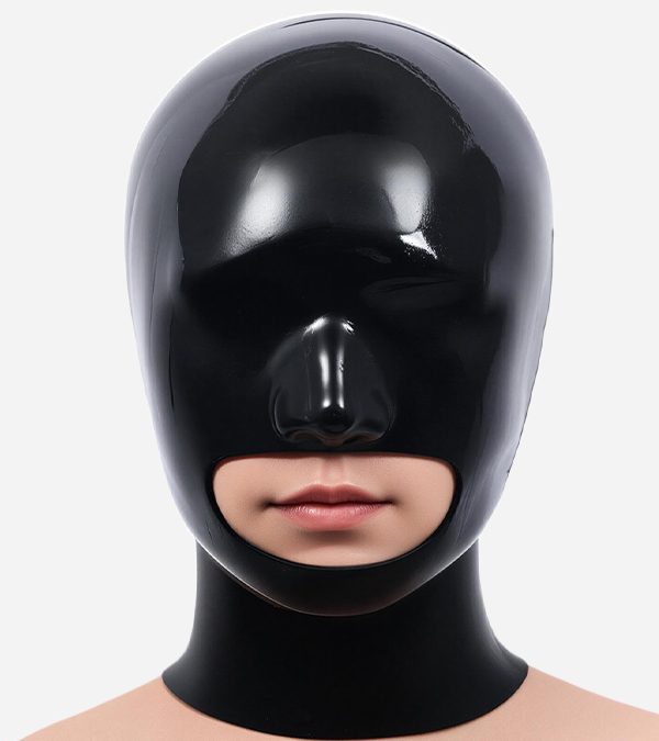 Glossy Silicone Open Mouth Hood