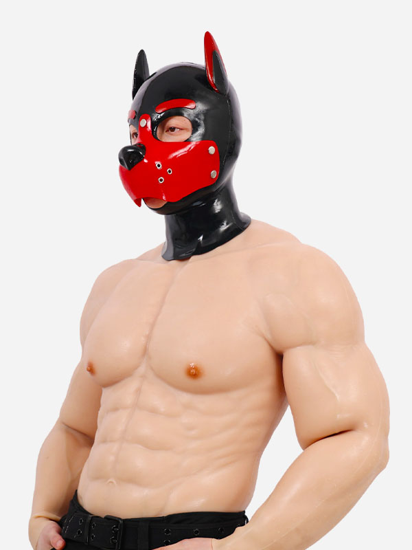 muzzle-puppy-hood-red-black2.0-upgraded-muscle-suit-set2_05